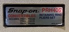 Snap-on Convertibles Prh406 6-piece Retaining Ring Pliers Set W case instruction