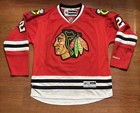 Vintage Reebok Premier Chicago Blackhawks Jersey Brandon Saad  20 Mens Large Nhl