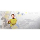 Star Trek Original Series Kirk 5g  999 Silver  1 Coin Note W  Album 2018 Niue