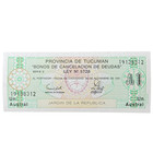 Argentina 1 Austral Ps2711b Uncirculated Banknote 154x65mm Arms Design         