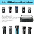Series 3 Replacement Shaver Head For Braun  Series 3 Foil   Cutter Razor Replace