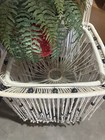 Vtg 1970s Xl Boho Macrame Square Hanging Table Plant Lamp Holder 6    Ft 8    L