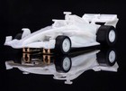 Afx 22089 Formula F1 White Paintable Unpainted Ho Slot Car Megag  Afx22089