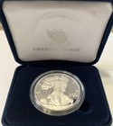 United States Mint 2019-w American Eagle 1oz Silver Proof  1 Dollar Coin coa