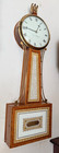 Elmer O  Stennes Weymouth  Mass Reproduction Weight Driven Banjo Clock Inlaid