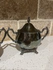 A  Beautiful Vintage Oneida Silver-plated Creamer And Sugar Bowl Set