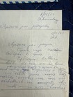 Vintage 1930-50   s Personal Handwritten Letters Correspondence Greece Chicago