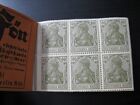 Deutsches Reich Mi   mh 15 Scarce Mint Mnh Stamp Booklet  Cv  715 00