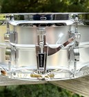 Ludwig Acrolite Snare Drum Kit 1970 Matte Aluminum Shell All Factory Original 