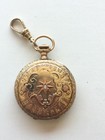 Vintage 1890 s American Waltham Watch Co  14k Rosegold Hunter Case Pocket Watch 