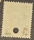 Canal Zone Unissued 12c Arms 1924 Specimen Overprint  F vf Nh  Fresh Scott  45