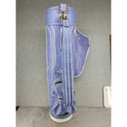 Vintage Wilson Professional Golf Staff Bag Periwinkle Blue Usa Made W Hood Hc