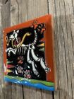 4    Square Glazed Tile With Day Of The Dead dia De Los Muertos Dog And Leash 3012