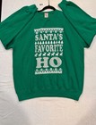 Three Layer Santa s Favorite Ho Christmas Ugly Sweater Sweatshirt Green 2xl