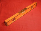 Historical J  Sand 787 Riopelle St  Detroit Mich Fully Brass Bound Level   Plumb