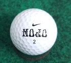 Vintage Nike Mojo Golf Ball White  Collectible  Good Condition