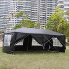 10 x20  Canopy Tent Party Wedding Sun Shade Waterproof Outdoor With 6 Walls