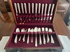 Candlelight Towle Sterling Silver Flatware Service 12  48   14   Pcs With Case