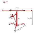 11  Drywall Panel Hoist Dry Wall Rolling Caster Lifter Construction Tool 150lbs