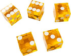 19mm Casino Style Craps Dice Sets- Grade Aaa Precision Serialized With Razor Edg