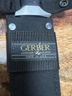 Vintage Gerber Lmf Fixed Blade Survival Knife Usa Serial 030210 W  Sheath Black