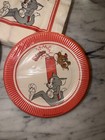 Vintage Tom   Jerry Party Napkins Plates American Greetings Nip Sealed