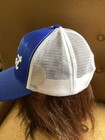 Pabst Blue Ribbon Beer Trucker Snapback Cap Hat Navy Blue White Mesh New