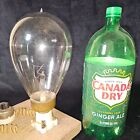Massive Huge Antique Exhaust Tip Westinghouse Mazda Light Bulb