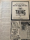 The Thing  Albert Dekker  Vintage Promotional Ad  Aa