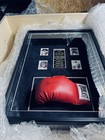 Mohammad Ali The Greatest Collage  Signed Glove W coa Park West  26    X 20   x 7   