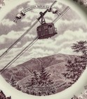 Royal Staffordshire Franconia Notch Nh Aerial Tramway Plate England Purple 10 
