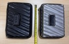 Tumi For Delta Hard Case Toiletry Travel Amenity Kits Gray Black Empty Lot Of 2
