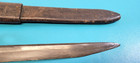 Wwi Canadian Ross Rifle Model 1910 Mk Ii Bayonet Knife Pointed Blade   Scabbard