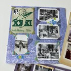 Vtg Southern California Scrapbook Pages Old Photographs Redding Debutant