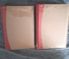 Lot Of 2 New Photo Albums Holds 300 4x6 Photos Each Floral Tulip Red Kraft