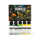 Dynamic Colors Jungle Tattoo Ink Set In 1oz Bottles - Made In Usa