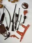 Marx Toys Johnny West Vintage Parts Lot Accessories And Broken Figures As Is
