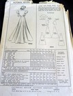  rare Vtg 1930s Evening Dress Pictorial Review Sewing Pattern 12 30