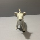 Vintage Apilco Porcelain White Cow Creamer Made In France