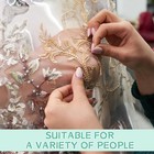 Garfxg 120pcs Beading Needles Straight Beading Needles For Jewelry Making  Size