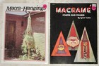 Macrame Books  Lot Of 6 Vintage 1970s  Plants Hangers  Wall Hangings  Figures