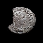  o301  Roman Silver Antoninianus Coin Of Gordian Iii From 239-240 Ad