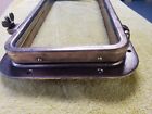 Vintage Rectangular Brass Ships Porthole  21  By 11  Beautiful Condition