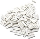 White Mouting Bracket For Chain Link Fence View Blocking Privacy Tape Weave