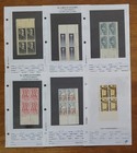 Us Stamps Plate Block Collection In Binder - Lot Of 113 Mnh In Display Pages