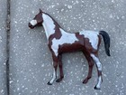 Vintage Louis Marx Johnny West Storm Cloud Bay Pinto Horse 1960s