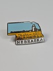 Nebraska Travel Souvenir Lapel Pin By Mafco Wheat Fields