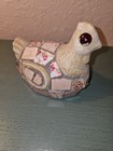 Very Rare Vintage Mosaic Hen Statue