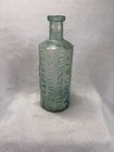 Antique Atwoods Jaundice Bitters Bottle M Carter   Son Georgetown Mass Aqua 6 