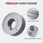 Arccaptain 0 8 0 9mm Wire Feeding Wheel Knurled Groove Wire Feed Drive Roller Us